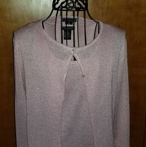 Pink Shimmering 2 pc top